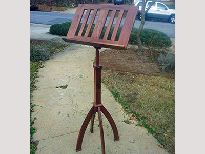 Custom Music Stand